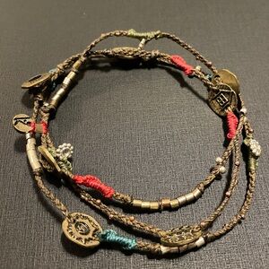 Wakami NWOT fair trade wrap bracelet/necklace